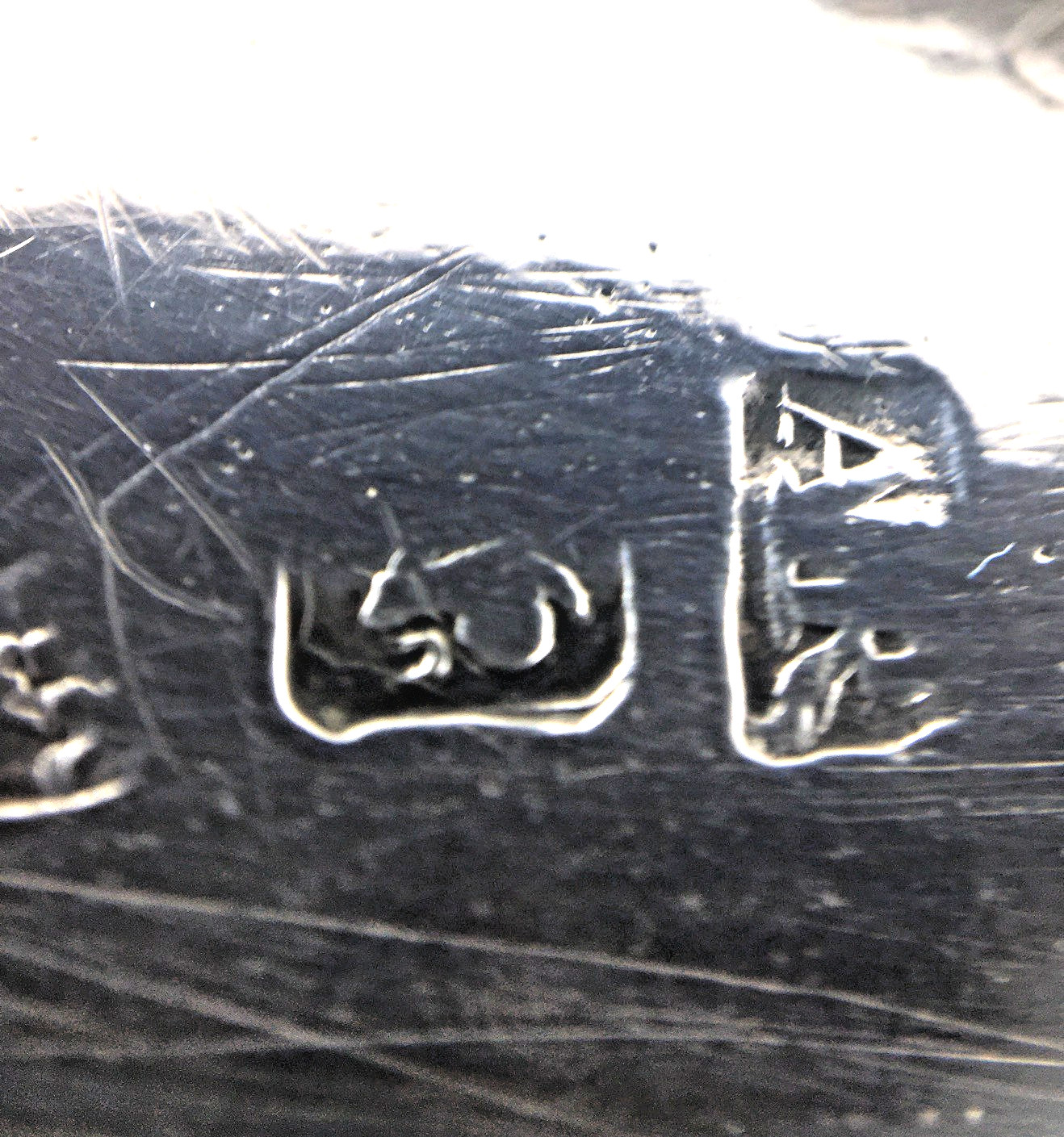 Antique English George III Appolone RUDKINS Sterling Silver Coconut Goblet