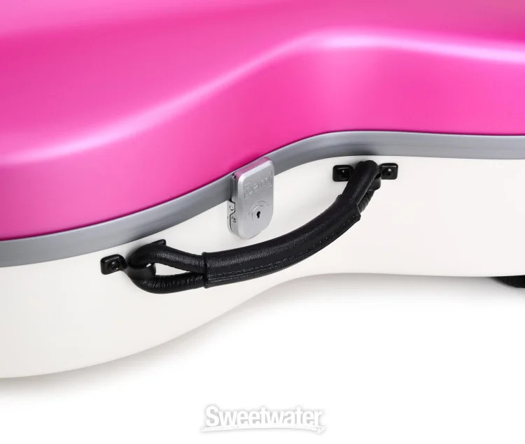 BAM BonBon Hightech Cello Case - Violet/White