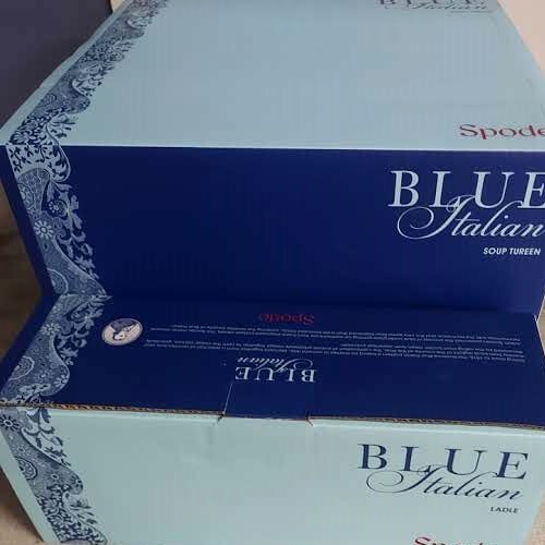 Spode Blue Italian stunning Covered soup tureen NO Ladle-----SD154---