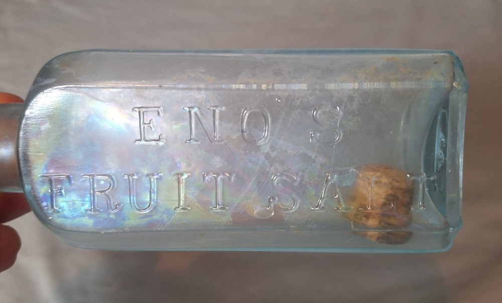 Vintage Eno's Fruit Salt Bottle