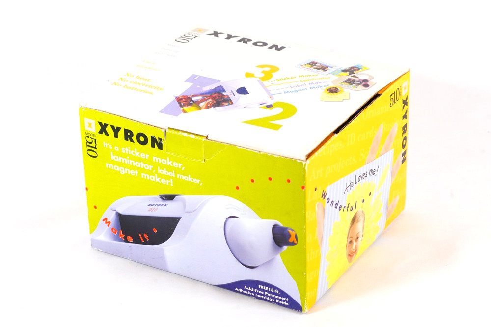 Xyron Model 510 Laminator Sticker Maker Machine