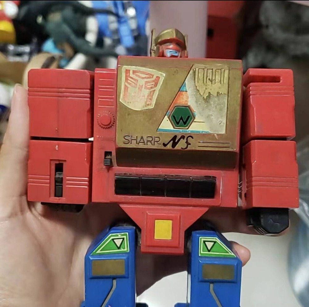 Vintage transformers Blaster KO, 1990s, music function ok, rare