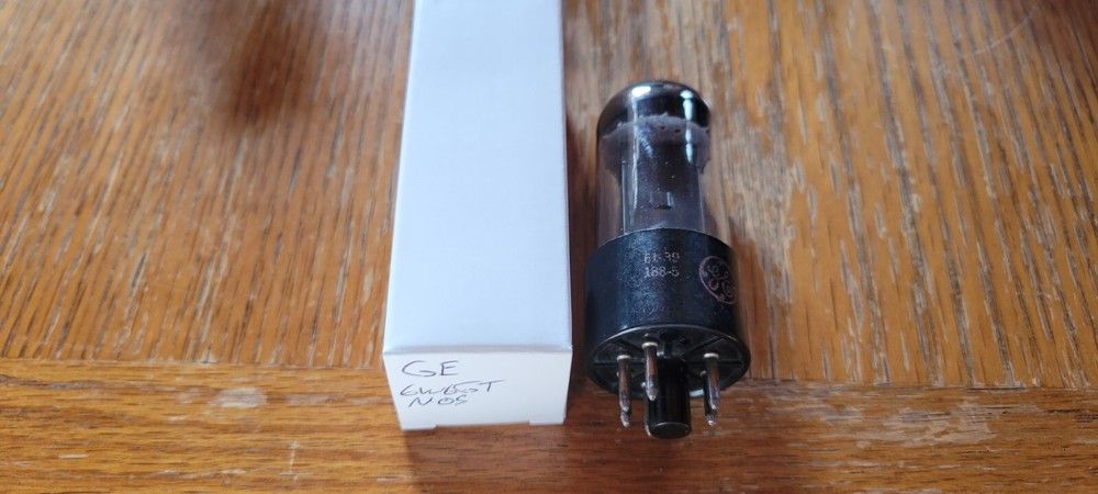 GE NOS 6W6GT Vacuum Tube Tested