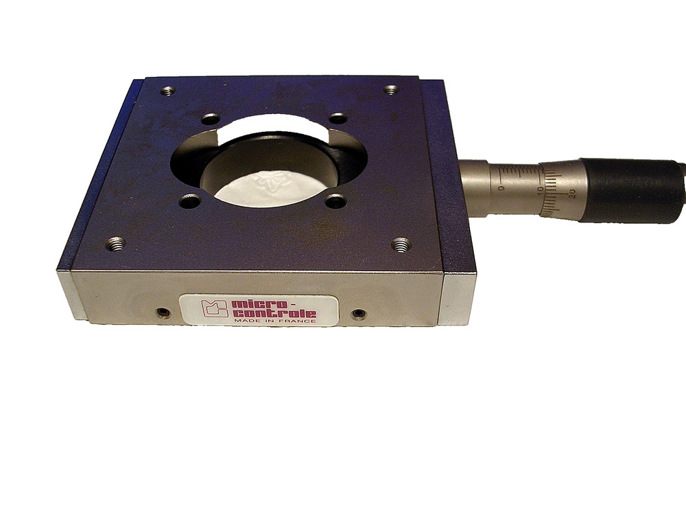 Micro Controle 51238 Linear Translational Stage 2 Micrometer