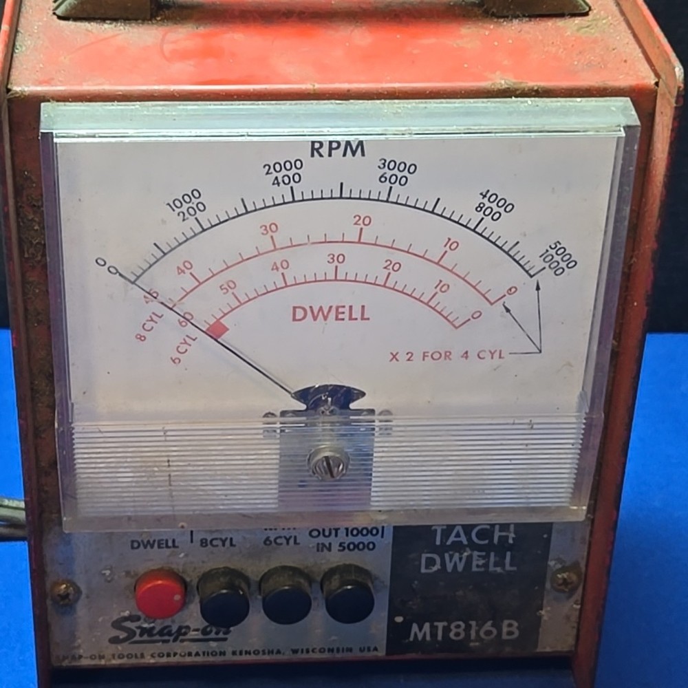 VINTAGE SNAP ON TACH DWELL METER MT816B UNTESTED