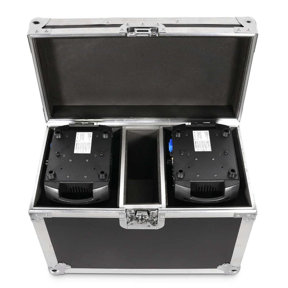 2PCS 150W LED Beam Moving Head Light 18 Prisms Stage Light kits with Flight Case