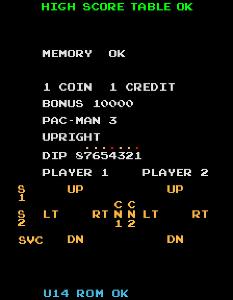 16 in 1 - Ms Pacman / Pac-man - High Score Save KIT!! Pac Attack Pac-man Plus