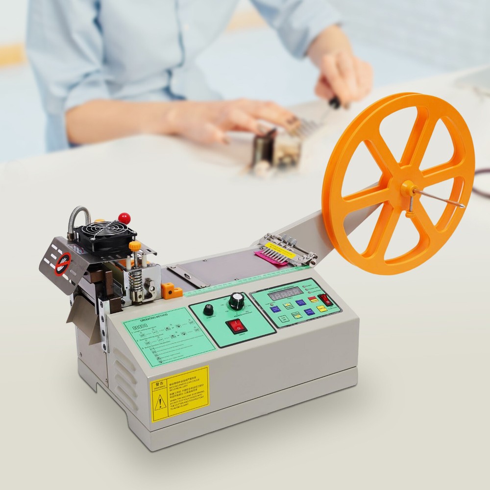 Automatic Hot & Cold Strip Cutter Webbing Textile Ribbon Zipper Cutting Machine