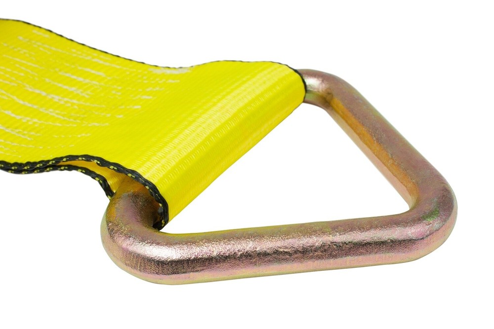 (10 Pack) 4 in. x 30 ft. Winch Straps w D Ring