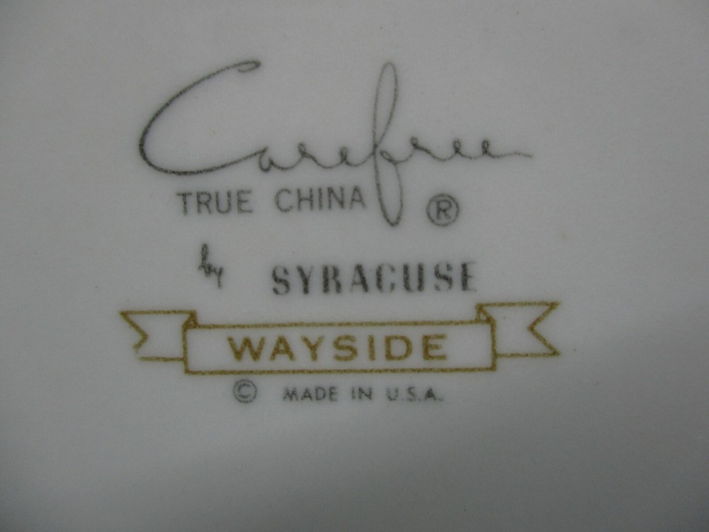 SYRACUSE WAYSIDE DINNER PLATE - 10 1/8" 0706E