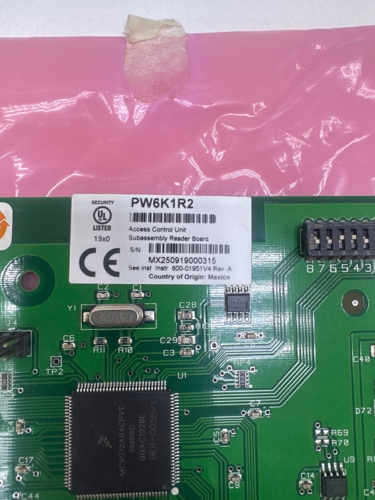 Honeywell PW6K1R2 Access Control Unit Subassembly Reader Board