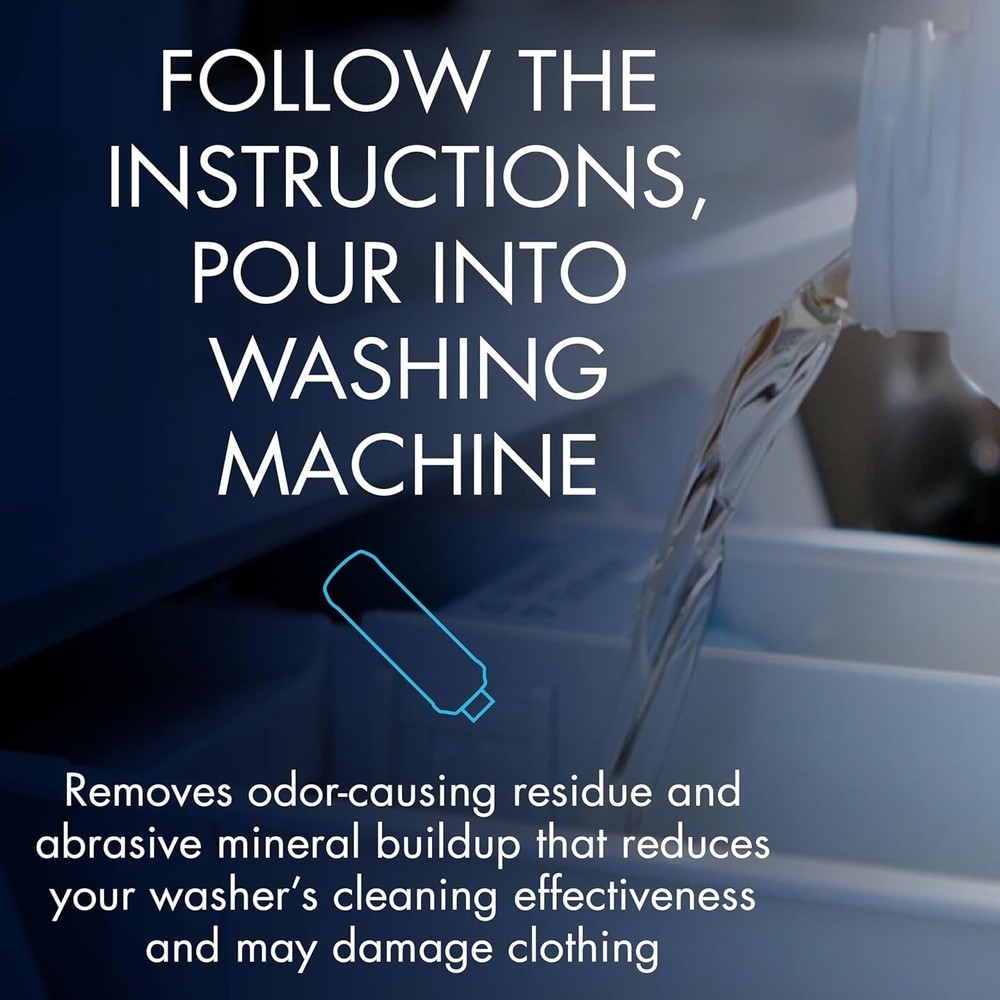 Washer Magic 12 Fl. Oz. Liquid Cleaner & Deodorizer - Multi-Action Freshness