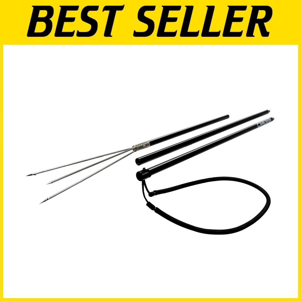 Lightweight Travel Pole Spear with Cluster Tip