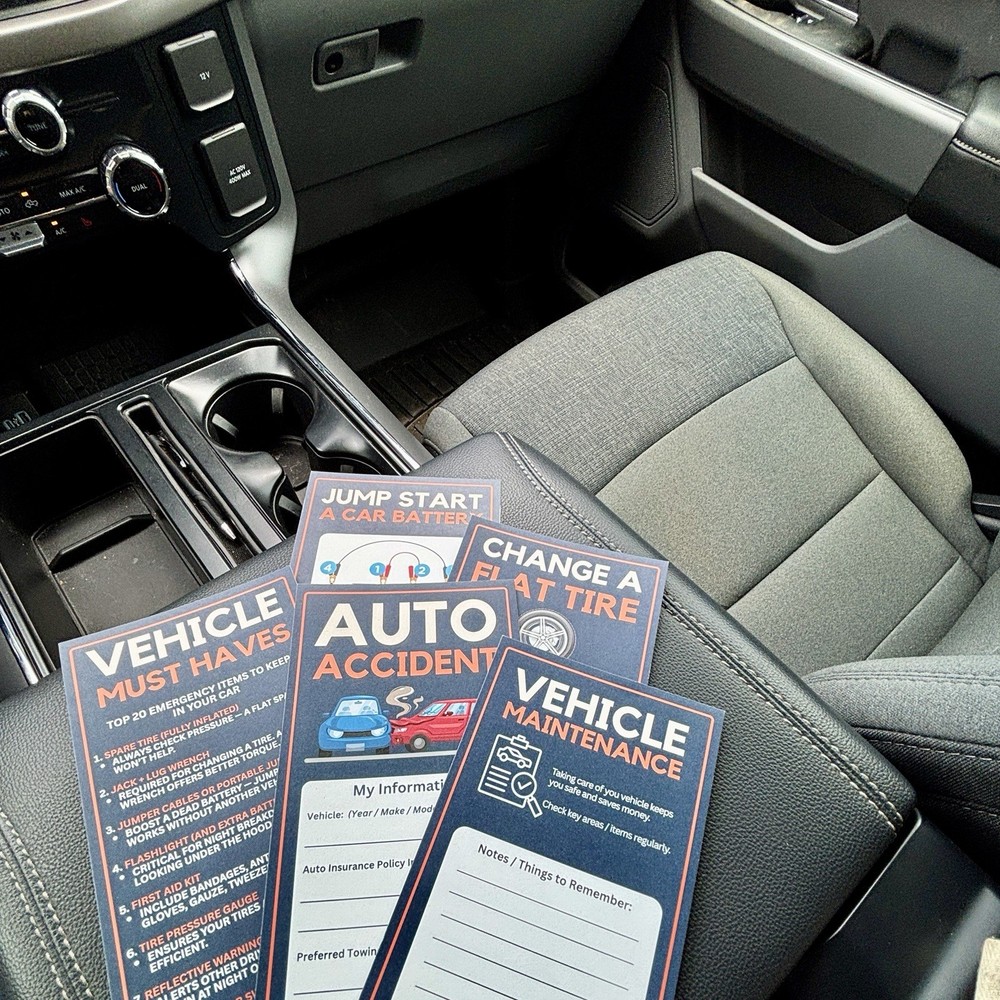 Road Ready Guide Glovebox Bundle - Quick Reference - Young Drivers & Loved Ones