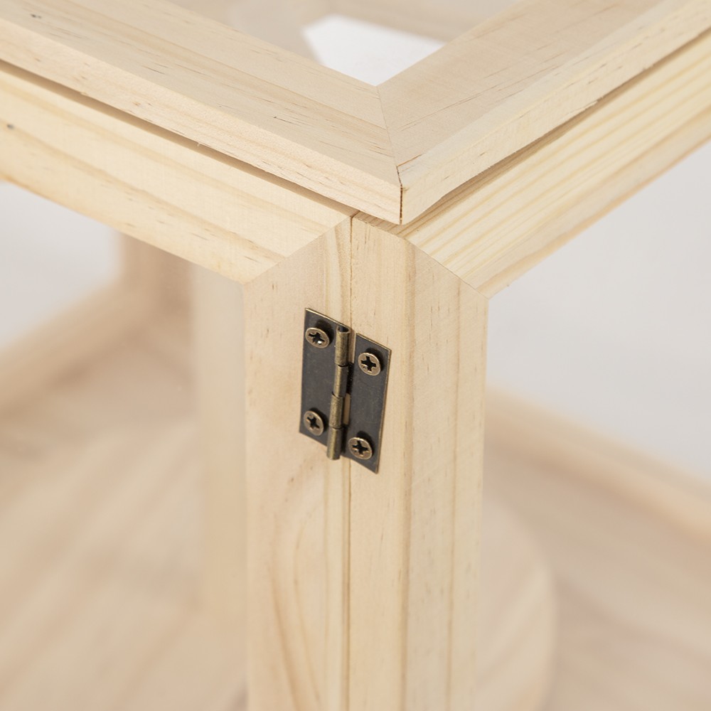 Acrylic Display Case Rotatable Base Hot Wheels Doll Toy Showcase Display Boxes