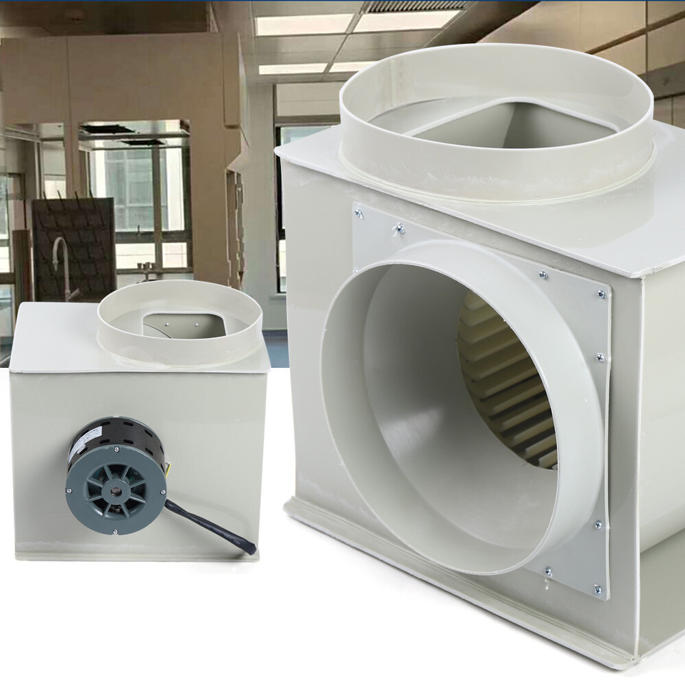 300W Centrifugal Blower Fume Industrial Extractor Fan Dust Smoke Vapour Exhaust