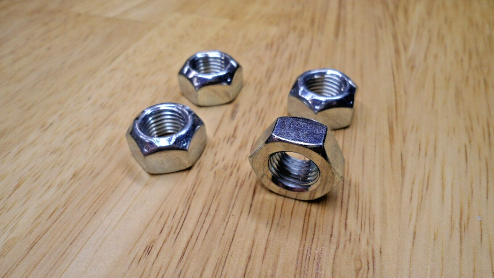 (GRADE 8) CONTROL ARM LOCK NUTS! FOR CAMARO FIREBIRD NOVA CHEVELLE SS ETC (4pcs)