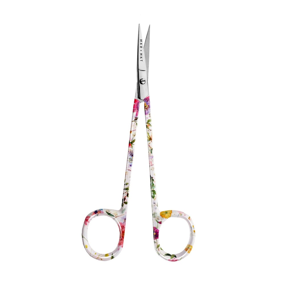 Applique Long Thin Needlepoint Blade 6.1 Inch - Double Bent Curved Offset Han...
