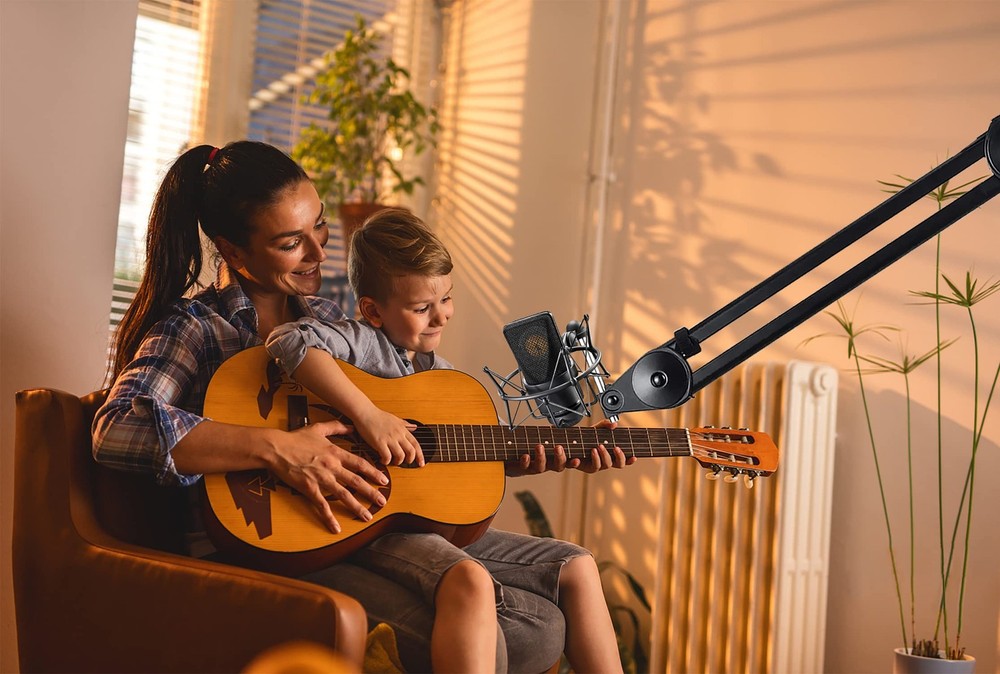 TLM 103 Shock Mount - Microphone Compatible for Neumann Medium, Black