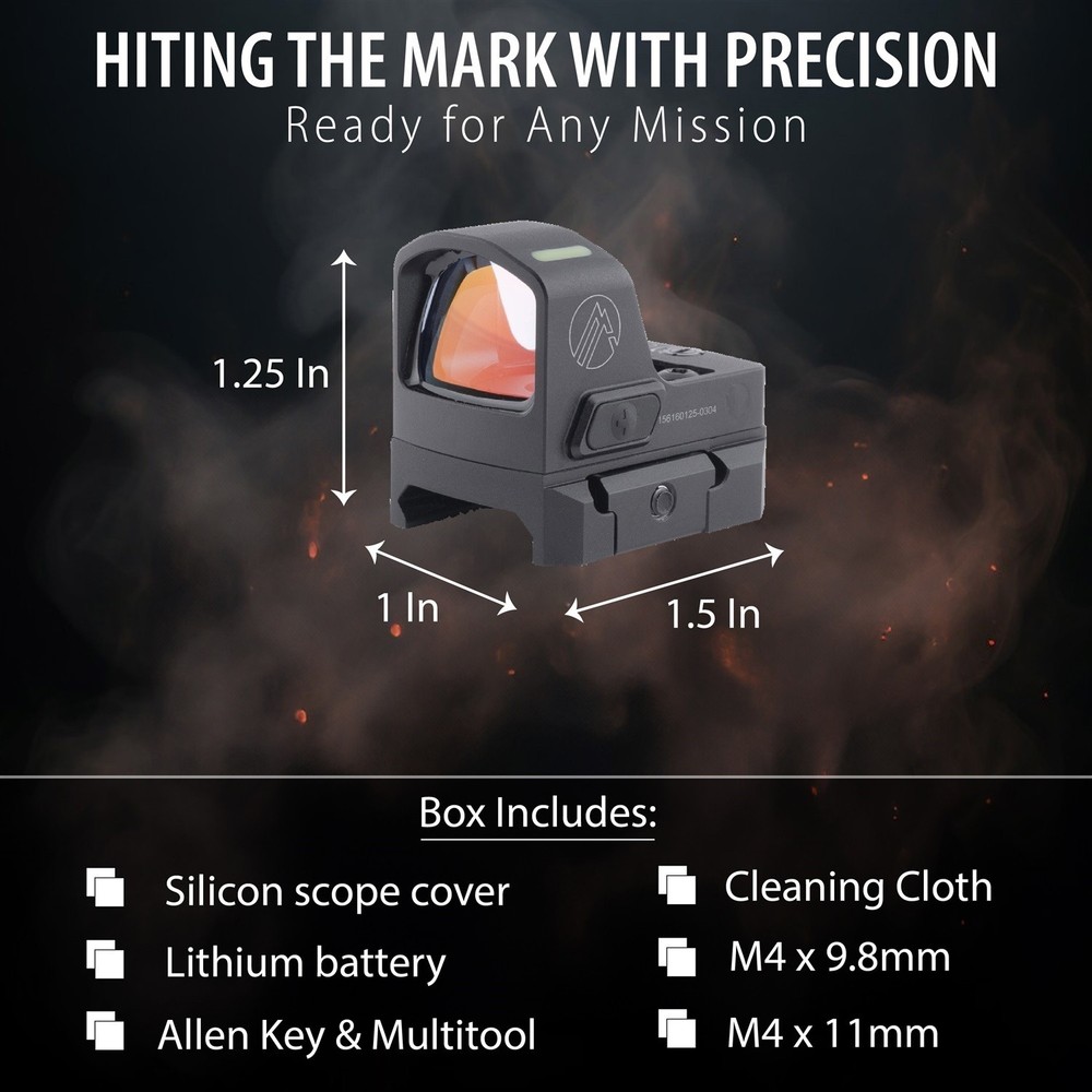 Alpen Optics Argus Sub Compact Red Dot