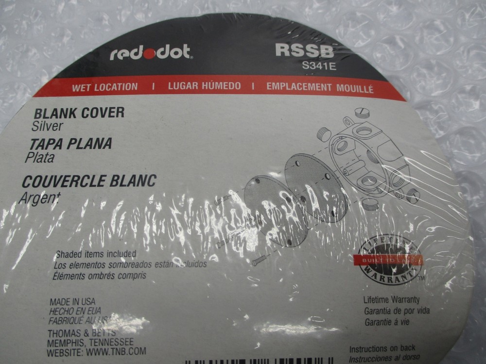 RED DOT RSSB S341E BLANK COVER NSMP