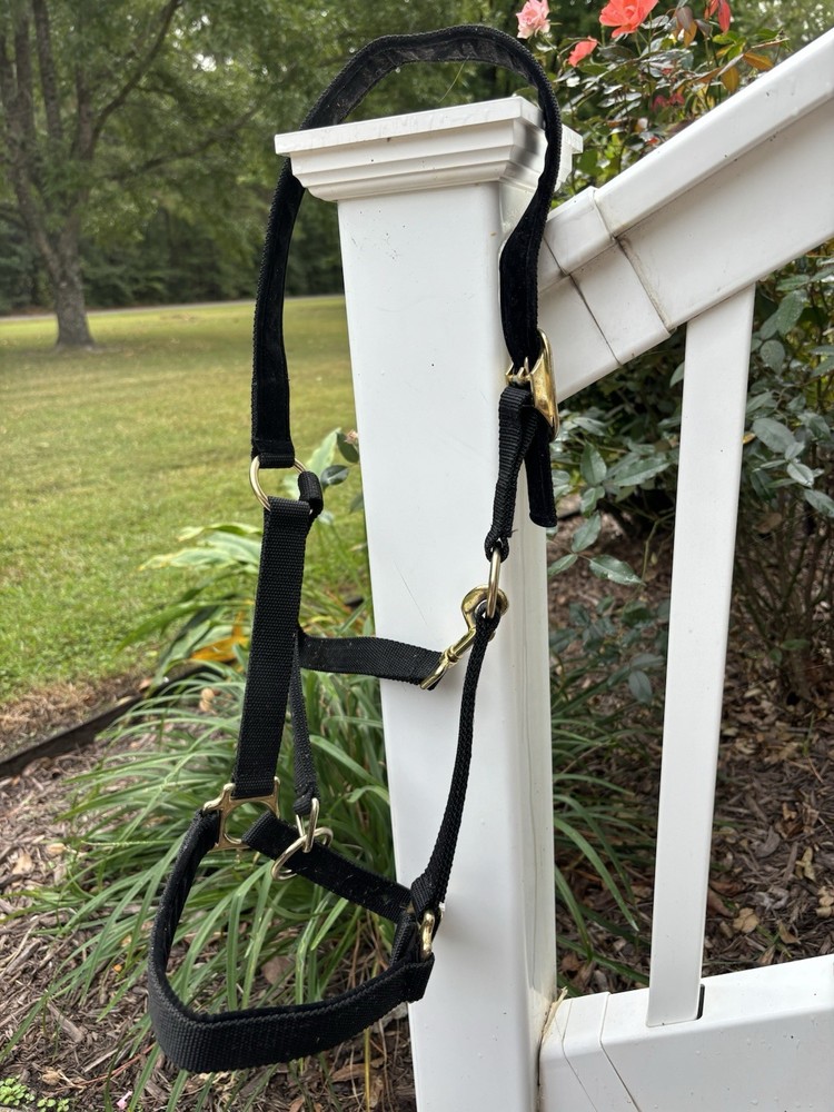 Horseware Nylon Black Full Size Halter