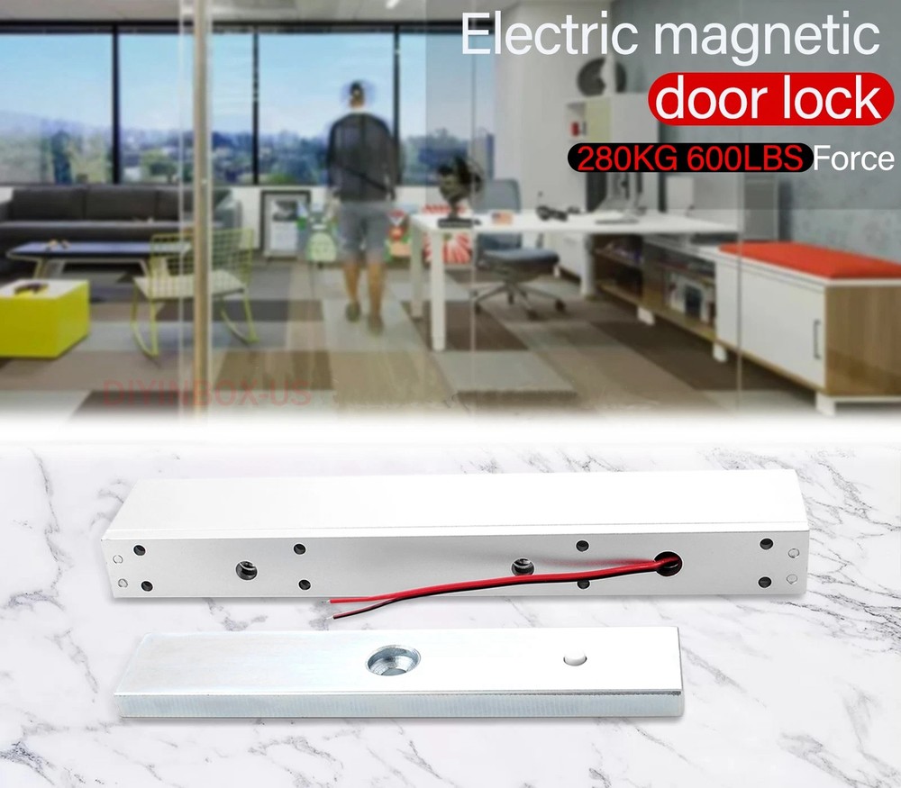 Door Access Control System, Electric Magnetic Lock, 2 Wireless Remote Controls