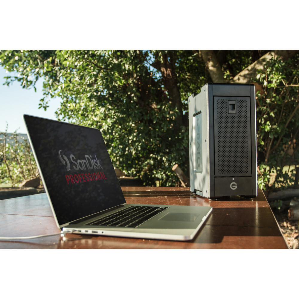 SanDisk Professional G-RAID Shuttle 8-Bay Thunderbolt 3 RAID Array with 96TB (8x