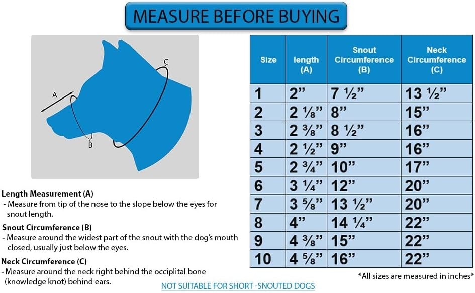 Italian Basket Muzzle, Adjustable and Secure - Black, Size 9