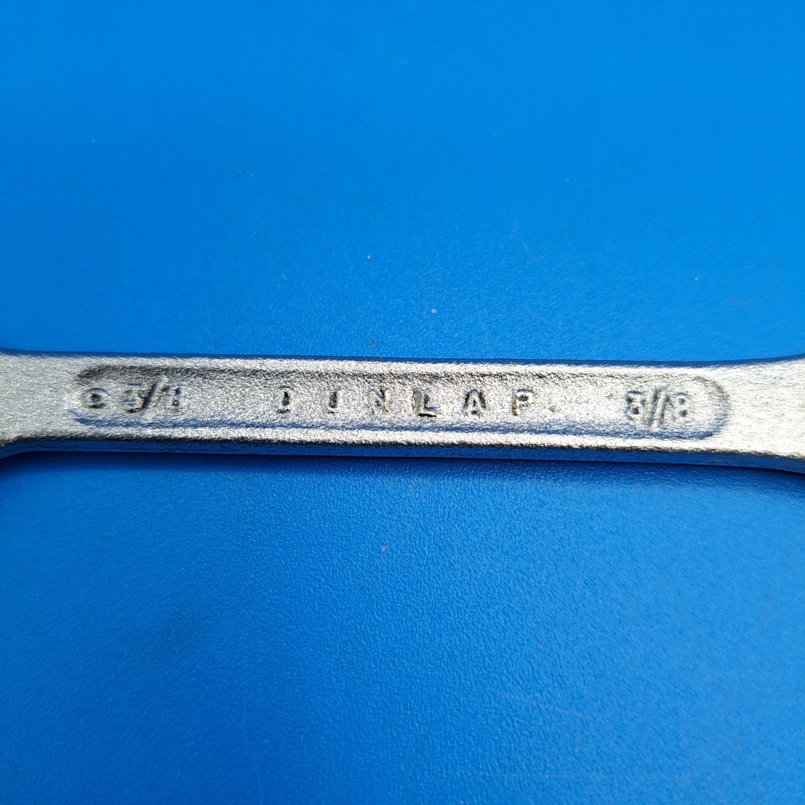 Vintage Dunlap 3/8" Combination Wrench, Forged in USA