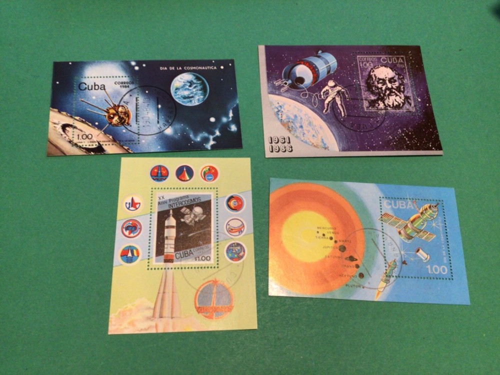 Space on stamps 4 stamp sheets A20258
