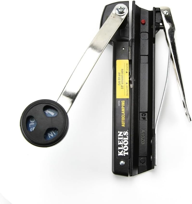 Heavy-Duty BX and Armored Cable Cutter - Effortless Cutting & Storage Solution