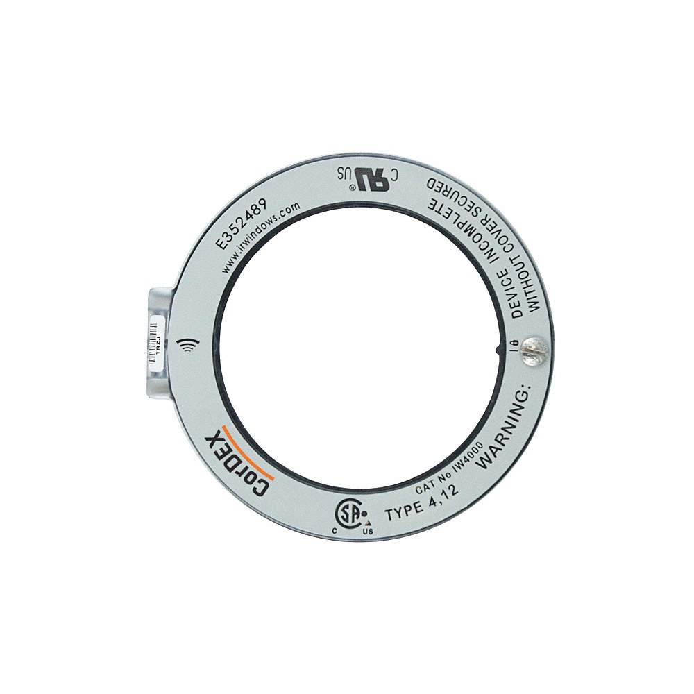CORDEX IW4000 Round IR Window, Crystal 22F423