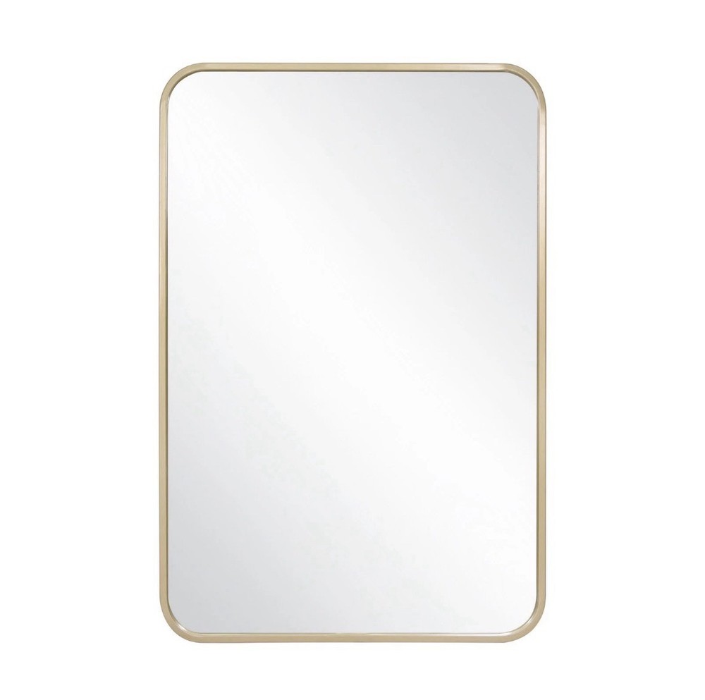 Design House 596718 Isla 24" W x 36" H Transitional Rectangular Mirror - Gold