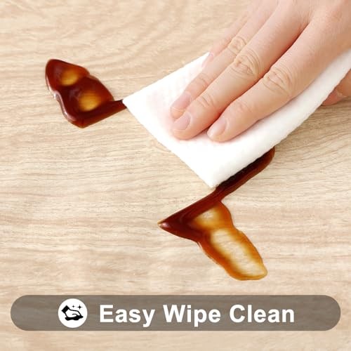 Rectangle Table Cloth Cover, Waterproof Elastic 72" x 30" (Rectangular) Beige