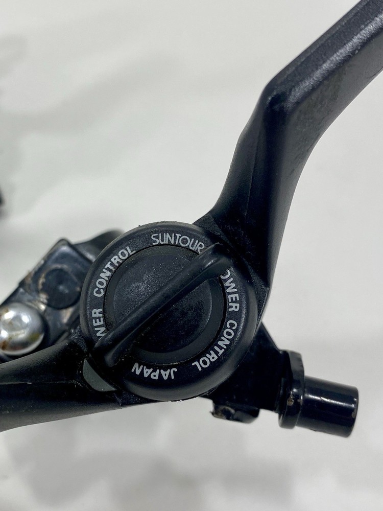 Vintage Suntour Command Shifter Set 7s Shift Lever Power Control Accushift Plus