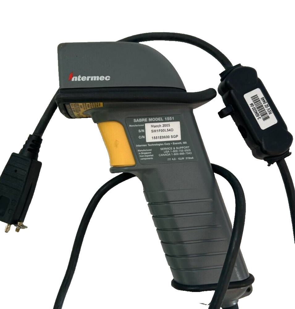 USED Intermec Sabre Model 1551 Scanner