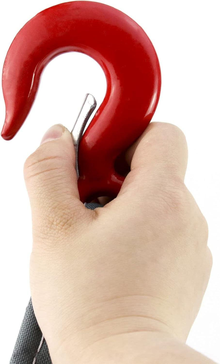 Lifting Slings Straps with Hooks - 5 Feet, 4409 Pounds Capacity, 2 Pack Polyeste