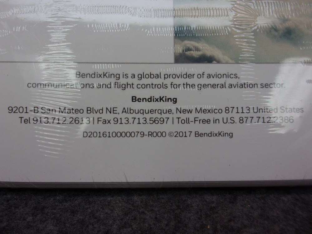 Bendix King AeroVue King Air B200 Pilot Quick Reference Guide P/N D201610000079