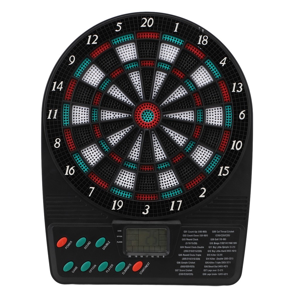 Electronic Dartboard Set Automatic Scoring Soft Tip Dartboard With Multiple WT