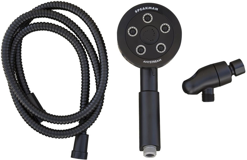 Speakman VS-3010 Black Neo 2.5 Gpm Multi Function Hand Shower