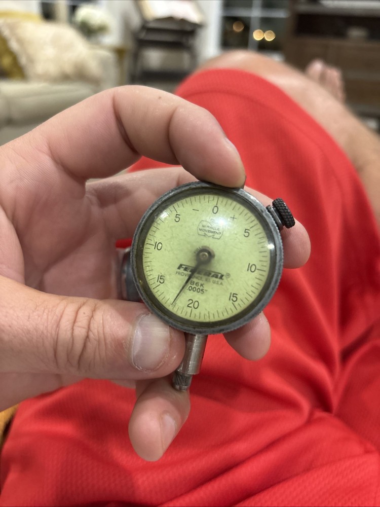 Federal B6K .0005 Dial Indicator Machinist Tool