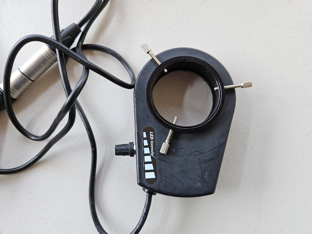 Micro-Lite, LV2000-B, Ring Illuminator light, With Power Supply, LED light used