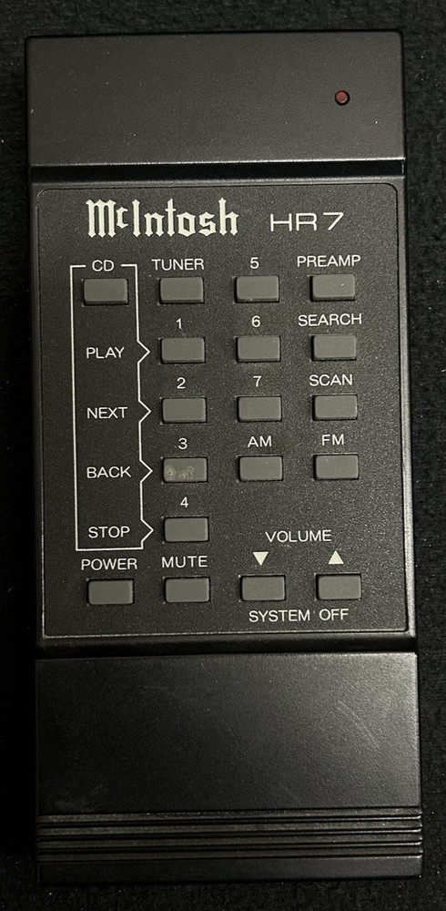 McIntosh CR8 Remote Area Controller with Remote in Original Box