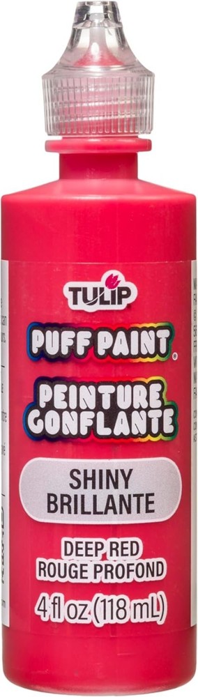 Dimensional Fabric Paint 4oz Slick Deep Red