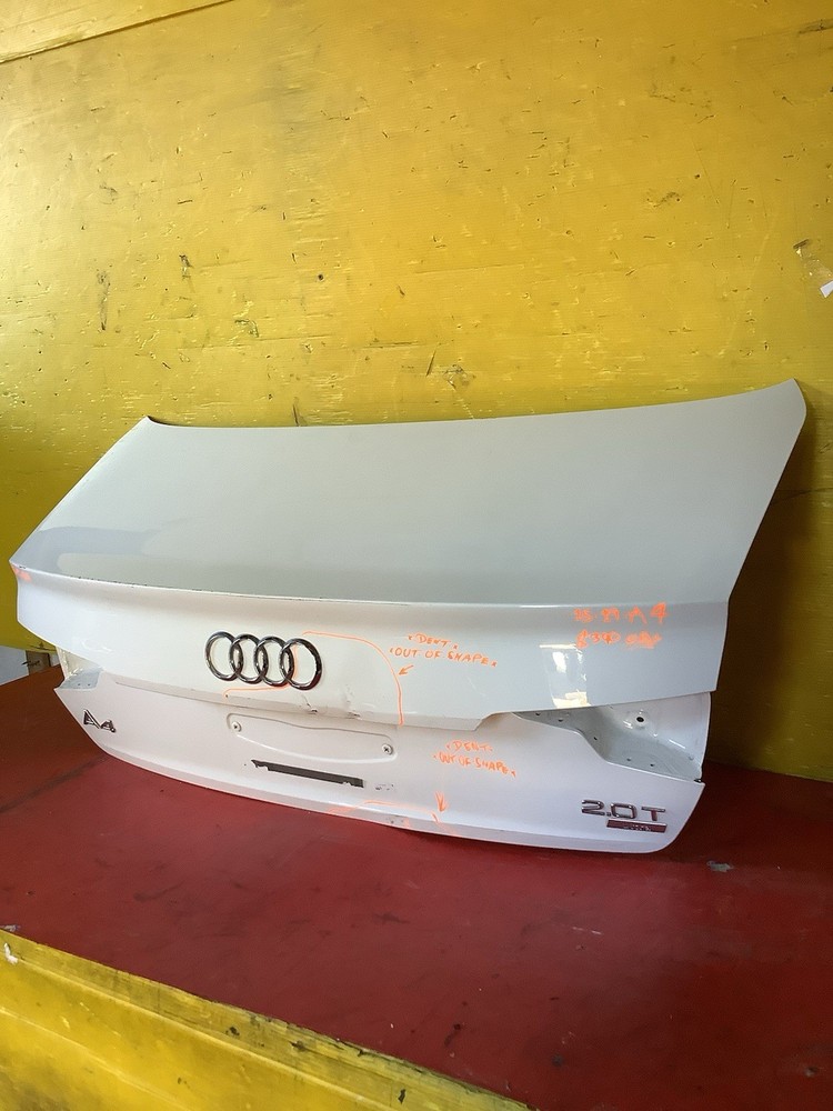 2017 - 2019 AUDI A4 REAR DECK TRUNK LID SHELL COVER PANEL OEM
