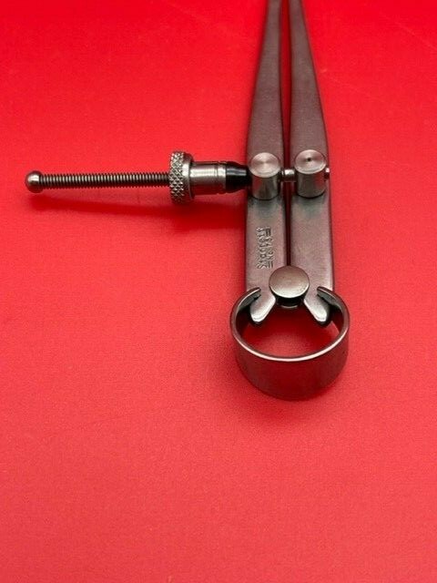 Starrett 73B-4 Yankee Spring-Type Inside Caliper, 4" Size, Spring Nut IN STOCK