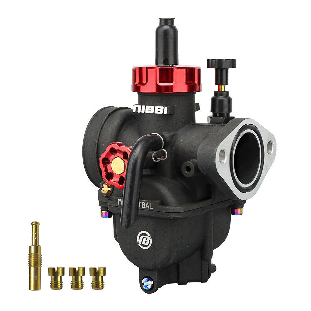 NIBBI PE 19mm Carburetor For DS80 CRF125F KLX110 SR125 DR100 BULL PREDATOR 125