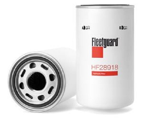 Fleetguard Hydraulic Filter - HF28918 - 1 Unit - Image shows front & bottom view