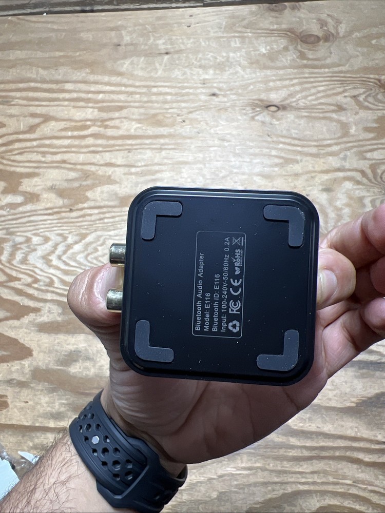 Bluetooth to RCA Adapter for Stereo Receiver - aptX HD Long Range Low Latency...